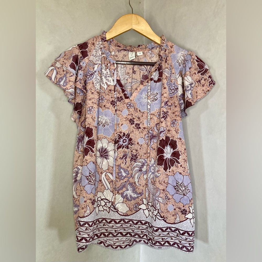 Joie Floral Top- Size Small
